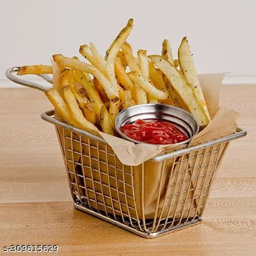 Potato Chips Cutter Slicer French Fries Maker Red Potato French Fries Finger Chips Cutter Slice Maker Machine (Plastic)