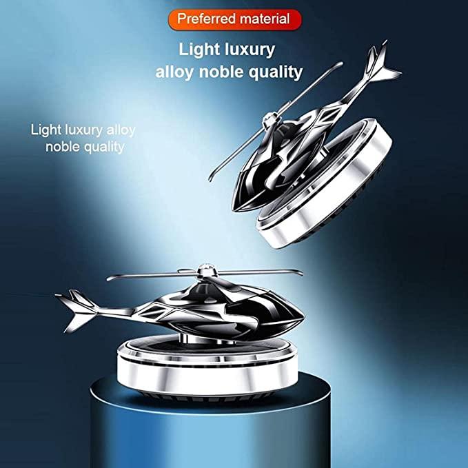 New Helicopter alloy Solar Car Air Perfume Diffuser 2.0